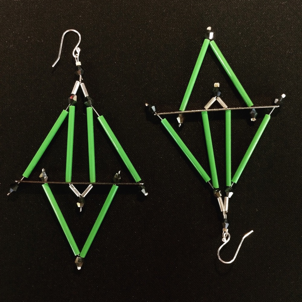 Earrings “Chrysler”